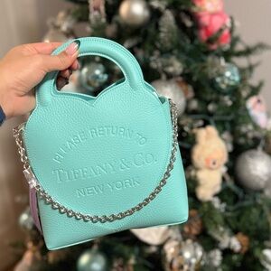 Return to Tiffany & Co. Mini Bag with Chain (NEW)